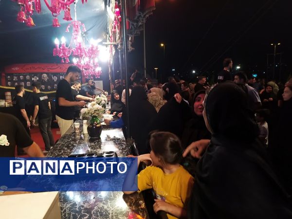 حضور پرشور عاشقان اباعبدالله در کشتی نجات محرم