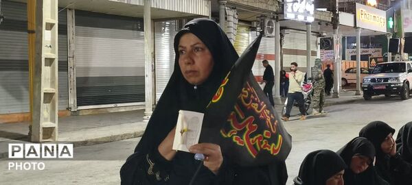 مراسم شام غریبان حسینی در گچساران 