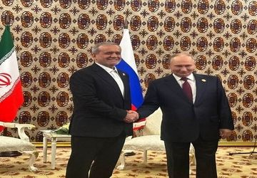 پوتین و پزشکیان دیدار کردند