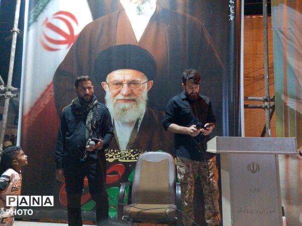 حماسه‌ای دیگر در شهرستان کهنوج با حضور مردم 
