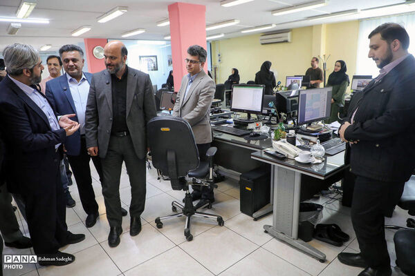 بازدید رئیس سازمان نوسازی، توسعه و تجهیز مدارس کشور از خبرگزاری پانا