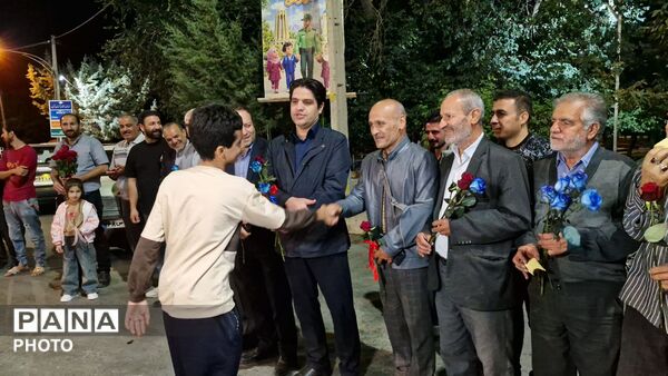 استقبال درگزین از طلایی های هندبال