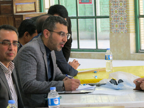 برپایی میز خدمت آموزش و پرورش خراسان شمالی