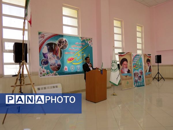 اردوی تمشک دختران بجنورد در اردوگاه شهید چمران 