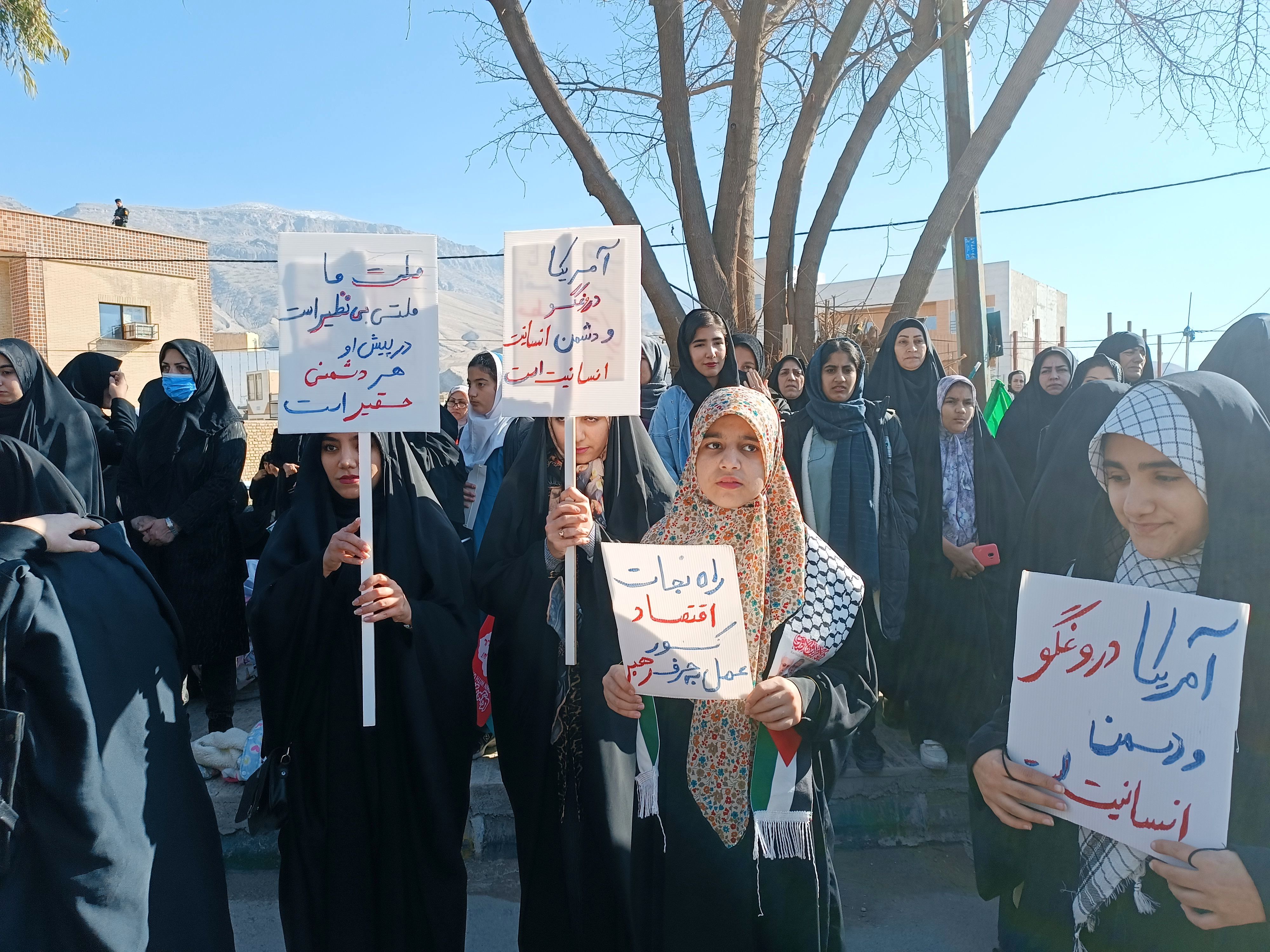 راهپیمائی یوم الله ۲۲بهمن در شهرستان آبدانان