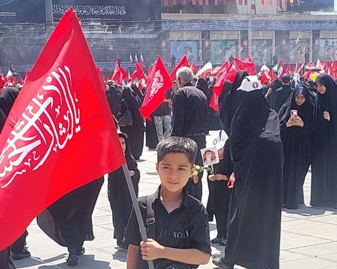 سوگ نور در گستره‌ی مصلی