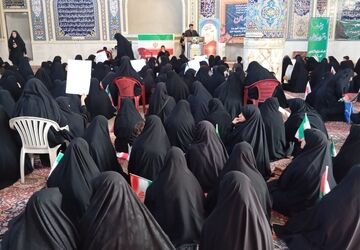 هم‌ صدایی زنان شهر بن در حمایت از رهبری