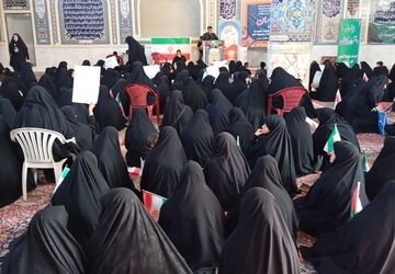 هم‌ صدایی زنان شهر بن در حمایت از رهبری