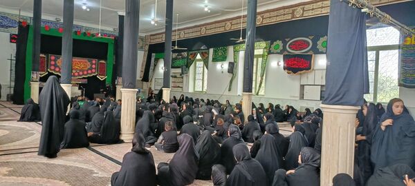 همایش بزرگ شیرخوارگان حسینی در شهر جعفریه