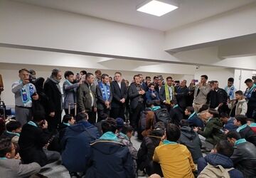 اعزام کاروان ۹۲ نفره دانش‌آموزی به حج عمره