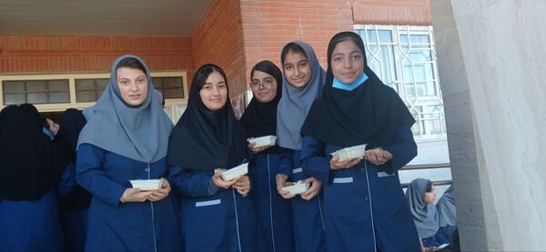 برپایی موکب دانش‌آموزی به‌مناسبت شهادت حضرت فاطمه(س)