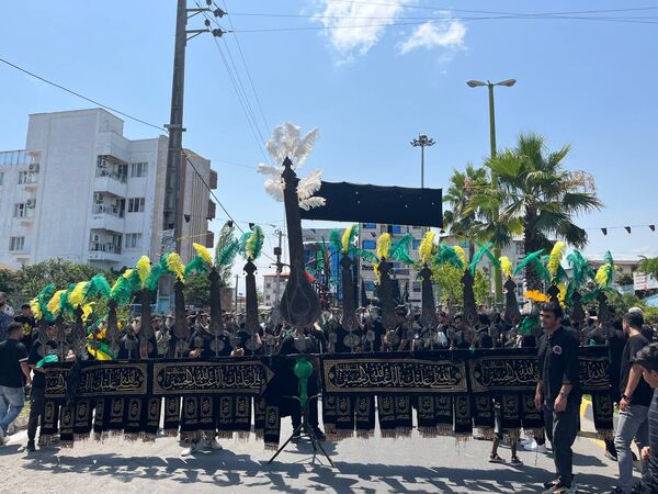مردم دیار نور در سوگ عاشورای حسین