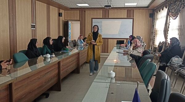 هفتمین جلسه کلاس‌های فن بیان خبرگزاری پانا آذربایجان شرقی
