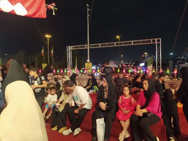 حضور پرشور عاشقان اباعبدالله در کشتی نجات محرم