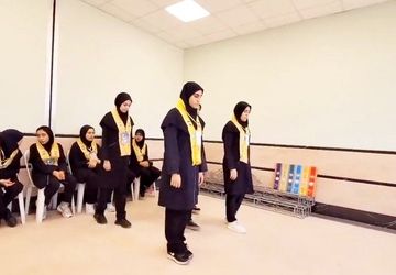 گزارش پانا از پیش‌اردوی ملی سازمان دانش‌آموزی استان قم