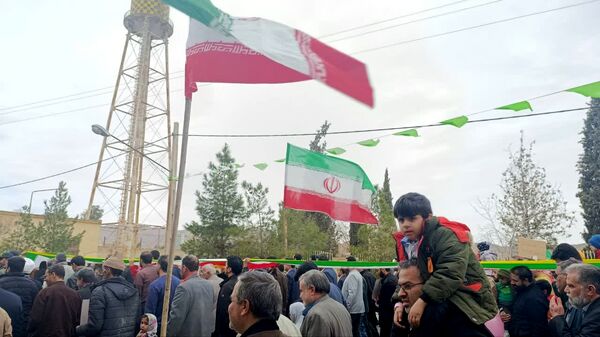 حضور با شکوه مردم تفت در راهپیمایی ۲۲ بهمن