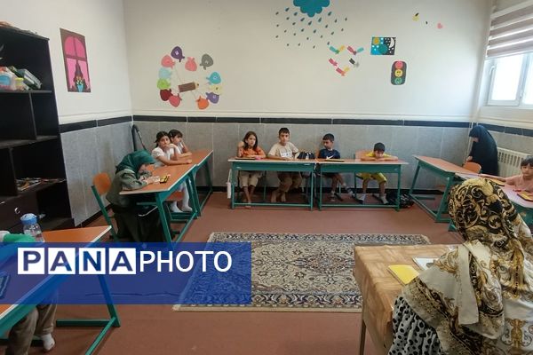 تابستانی معنوی برای دانش‌آموزان در دارالقرآن معراج شهرستان پردیس 