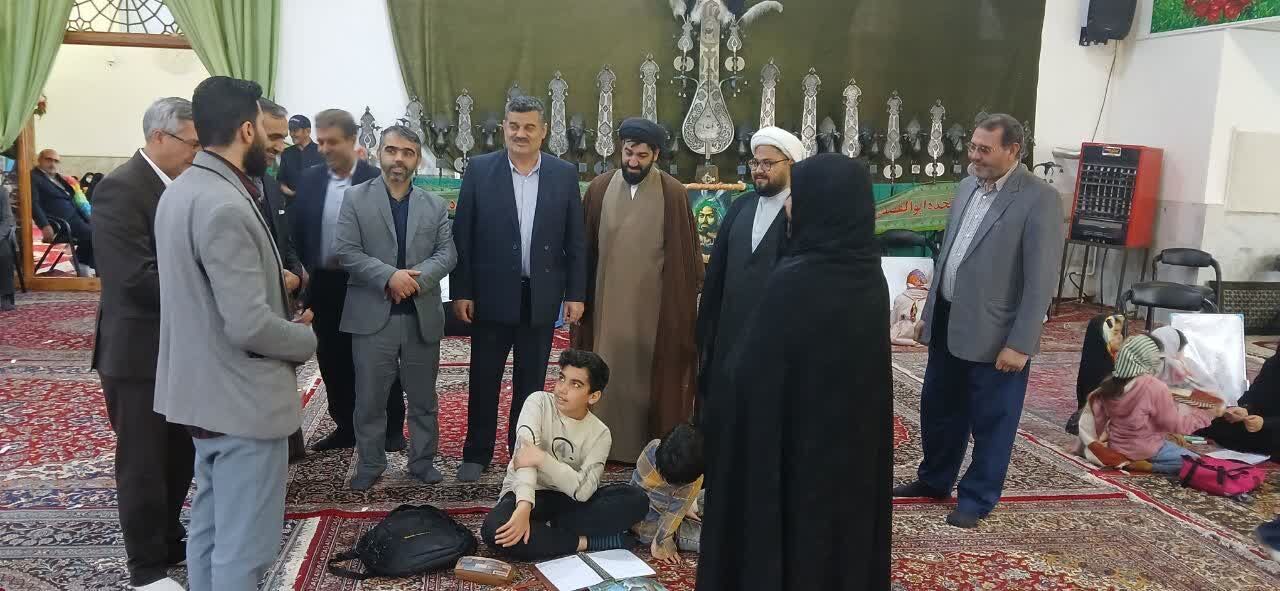 جشنِ اختتامیه کلاس‌های قرآن در امام زاده نقی الهادی (ع) شیروان