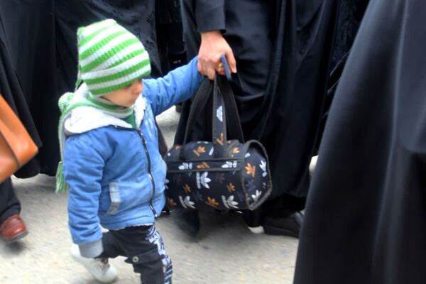 حمایت نمازگزاران جمعه در گلوگاه از مردم مظلوم فلسطین