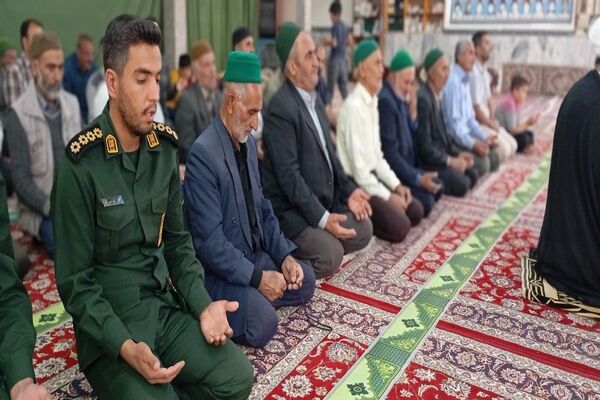 اقامه نماز جمعه همزمان با وفات حضرت معصومه (س) در مسجد جامع شهر بار نیشابور