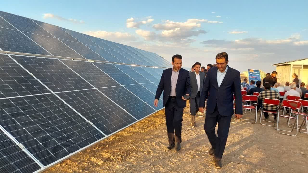 پیشرفت اجرای ۱۰ مگاوات نیروگاه خورشیدی در بخش کشاورزی بردسکن