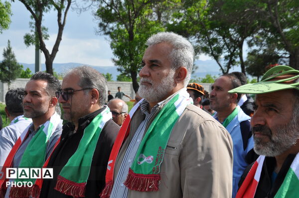 شکوه رزمایش «جانفدا برای ایران امام رضایی» در کرمانشاه