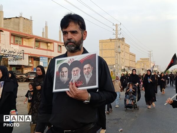 جاماندگان میناب با پای دل به راه افتادند