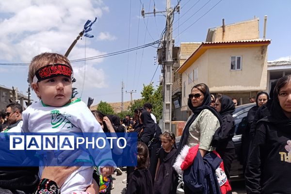 آیین عزاداری عاشورای حسینی در خوجین شهرستان خلخال