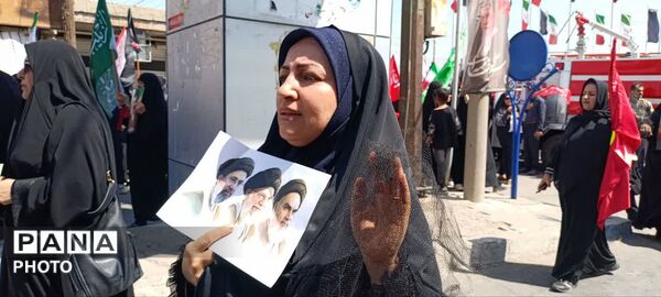 گچساران در سوگ؛ تشییع نمادین رهبر شهید از مصلی امام خمینی(ره) تا میدان امام
