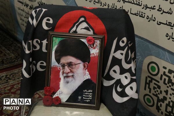 خبرگزاری پانا خراسان رضوی در موکب مجاهدین خستگی‌ناپذیر در مجاورت بارگاه نورانی حضرت رضا (ع) 