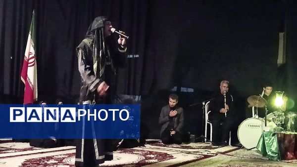 مراسم شب‌دهم محرم در هیئت فرهنگیان  نیشابور