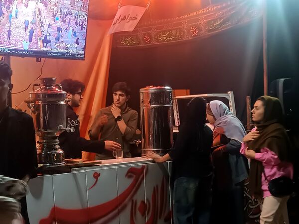 روایتی از چایخانه جوانان مهدوی در پارک ارغوان نیشابور 