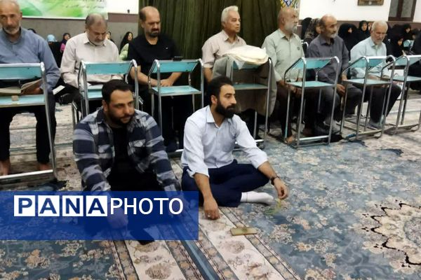 محفل انس با قرآن به‌مناسبت هفته وحدت در مسجد صاحب الزمان(عج) شهرک وحدت شهرستان فردیس