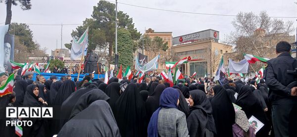 حضور پر شور مردم ولایت مدار نیشابور در راهپیمایی روز قدس 