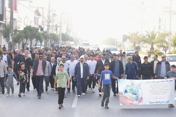 همایش بزرگ پیاده‌روی خانوادگی در بخش بهنمیر