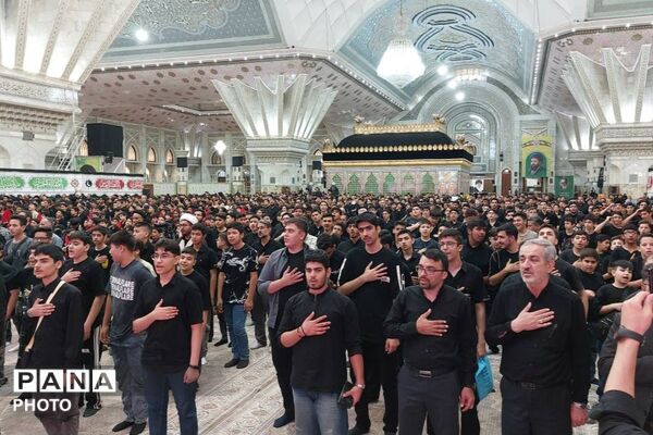 دانش‌آموزان منطقه ۵ تهران در سوگواره «احلی من العسل» گرد هم آمدند