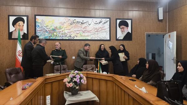 تقدیر وتشکر از سفیران مقاومت و گروه جهادی تهرانی مقدم 