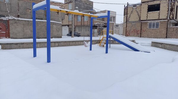بارش زیبای برف پاییزی در شهرستان نیشابور 