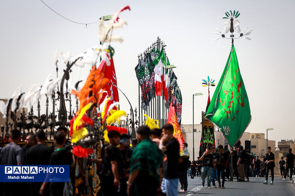 آیین سنتی کاروان عزاداری بنی اسد در تهران