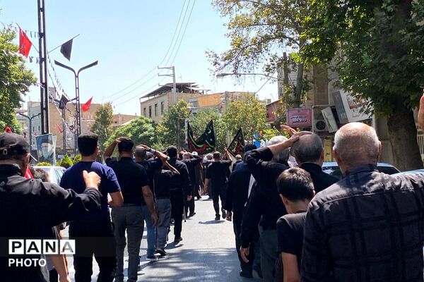 راهپیمایی جاماندگان اربعین با حضور پرشور مردم پیشوا