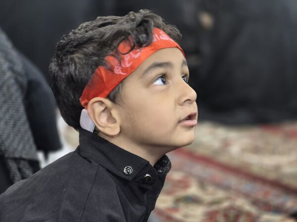 مراسم شیرخوارگان حسینی در بلده