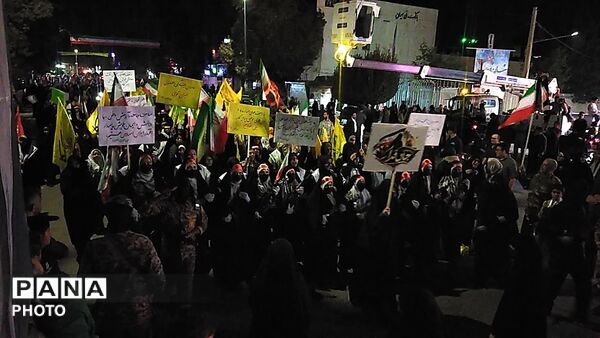 رزمایش «جان‌فدا»؛ نمایش آمادگی مردم نیشابور برای دفاع از کشور