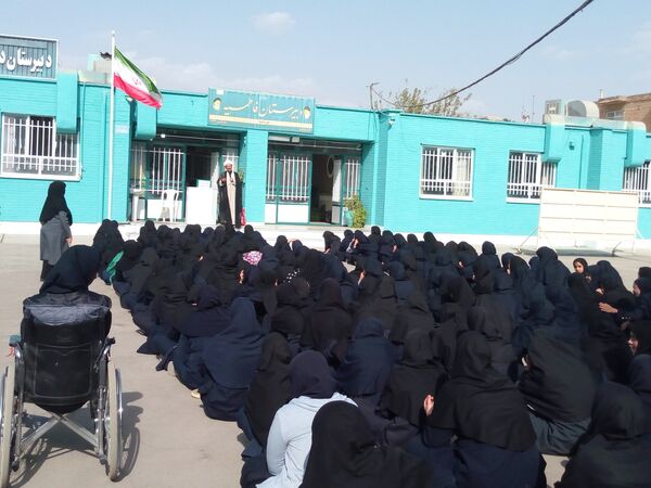 برگزاری گفتمان مهدوی در دبیرستان فاطمیه