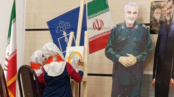 مراسم گرامیداشت شهادت سردار سلیمانی در زنجان 