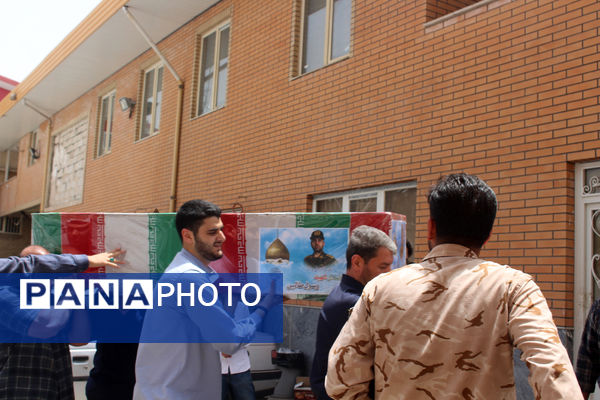 تشییع پیکرهای مطهر شهدای حملات رژیم صهیونیستی در قم