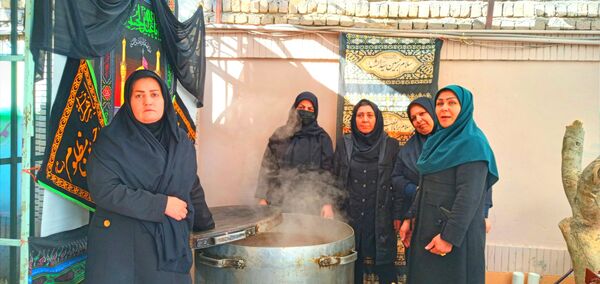مراسم عزاداری شهادت حضرت فاطمه زهرا(س) در دبیرستان میرزا جعفر سروقد 