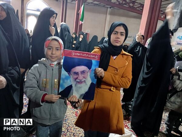 مراسم بزرگداشت شهید امت، شهید امام خامنه ای(ره) در ملایر 