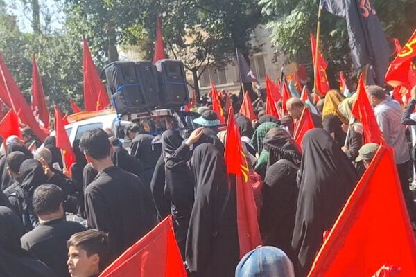 مراسم راهپیمایی جاماندگان اربعین حسینی در شیراز