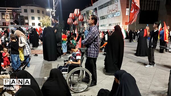 مراسم «اربعین قرآنی‌ترین رهبر جهان اسلام» در میدان شهدا مشهد 
