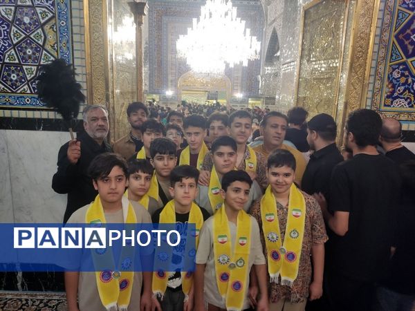 اردوی تابستانی مشهد مقدس دبیرستان پیشتازان جم